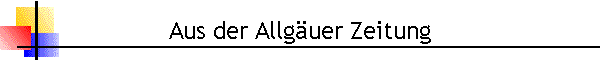 Aus der Allguer Zeitung